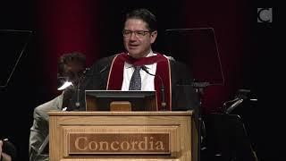 Éric Martel, 2019 Concordia Honorary Doctorate