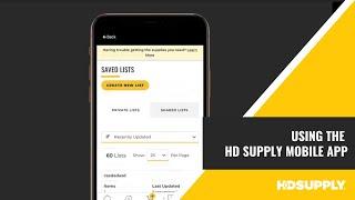 HD Supply Solutions™ Mobile App | HD Supply