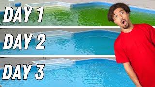 Restore Your Green Pool to a Clear Pool over 3 days / VIP Pools and Spas