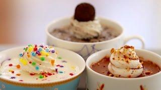 1 Minute Microwave Cheesecakes: 3 Different Flavors - Gemma's Bigger Bolder Baking Ep 80