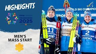 Klaebo wins Mass to set historical milestone with 6 Gold out of 6 races | Trondheim 2025