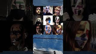 Anti Facial Recognition Makeup #distantelephant #technology #tech #explore