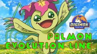 Palmon Evolution Line (Japanese Terms)