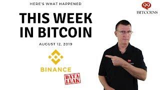 This week in Bitcoin - Aug 12th, 2019