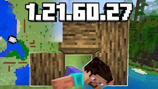 PARIDAD  UPDATE Minecraft bedrock 1.21.60.27 Nuevas mejoras visuales mcpe 1.21.60.27