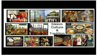 Sikkim tradition & culture / Sikkim culture & tradition / collage on Sikkim culture &  tradition