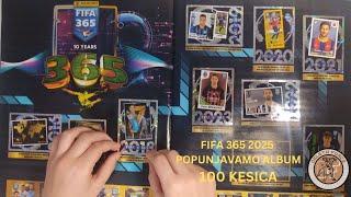 *NOVO* FIFA 365 PANINI 2025 - POPUNJAVAMO ALBUM 100 KESICA