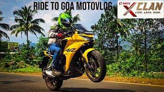 Hyderabad to Goa Bike Ride on Hero Karizma XMR | Hero X Clan Riders #RidetoIBW #motovlog