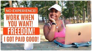  I GOT PAID GOOD! NO EXPERIENCE, RESUME OR INTERVIEW NEEDED! EASY WORK FROM HOME JOB/SIDE HUSTLE