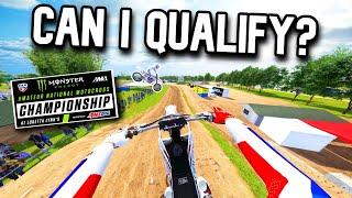 I RACED A LORETTA LYNN'S AREA QUALIFIER IN MX BIKES!