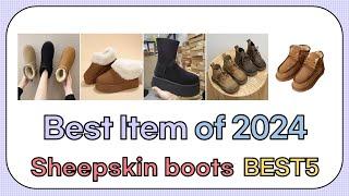 [Sheepskin boots] Best Item of 2024 Best5