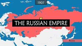 The Russian Empire - Summary on a map