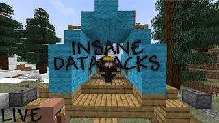 Surviving in INSANE Datapacks (Minecraft Live)