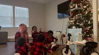 OPENING CHRISTMAS Presents on Christmas Day with My 6 SONS UNDER 7