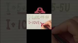 I Love You #love #handwriting #iloveyou