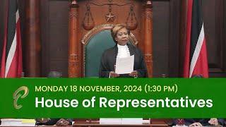 10th Sitting of the House of Representatives - 5th Session - November 18, 2024