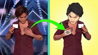 Shin Lim AGT Auditions Amazing Card Trick Secret Revealed | ACE