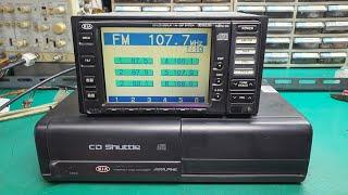 기아자동차(KIA) 순정품 FUJITSU TEN  AV 알파인(ALPINE) 5952v CD CHANGER