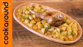 Coscia di tacchino al forno con patate