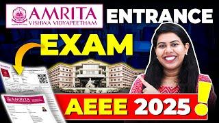 AEEE 2025 Exam Details| Amrita University Registration Started️#AEEE2025 #AMRITAUNIVERSITY #VIRAL