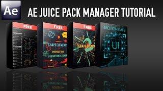 AEJuice Pack Manager Tutorial (Trial Version)