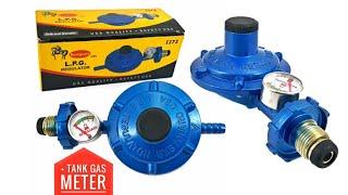 LPG Regulator with Tank Gas Meter by Bestguard USA