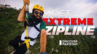 Most Extreme Zipline in Pakistan | Crazy Experience