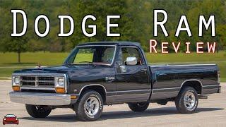 1989 Dodge Ram LE Review - The Pickup That Lasted 22 Years On The Market!!