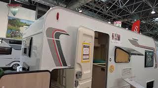 2021 Sterckeman Easy 470PE KIDS  Interior Exterior Walkaround Dusseldorf Caravan Salon