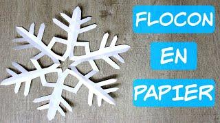 Flocon de Neige - Découpage papier !