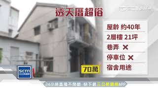 驚！屋齡42年、無車位「70萬」透天厝網熱議｜三立新聞台