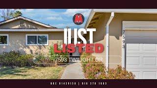 Hot New Listing Alert (95822 | Meadowview) 7593 Twilight Drive