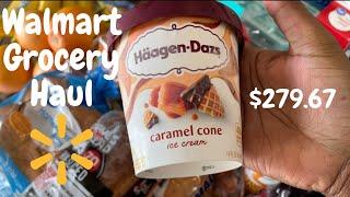 Walmart Grocery Haul | Haagen-Dazs has the BEST ice cream |05/20/2022