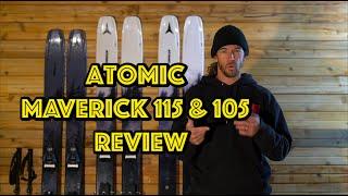 Atomic Maverick 115 and 105 ski review