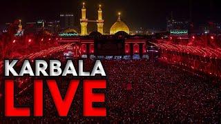  LIVE: Flag  Changing Ceremony Shrine of Imam Hussain (A.S) | Karbala, Iraq | Muharram 2024 - 1446