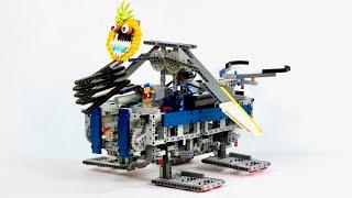 4 LEGO Mechanisms In a LEGO Machine!