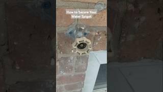 How to Fix Loose Outdoor #diy #concreteprojects #concrete Water Spigot
