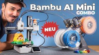 Bambu Lab A1 Mini Combo | DER Anfänger 3D Drucker 2024? (XXL Test)