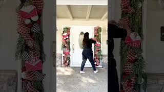 Valentine's Day DOLLAR STORE Front Door DIY DECOR | DECORATE WITH ME