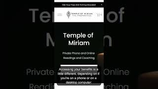 Independent Minyan Membership at the Temple of Miriam the Prophetess