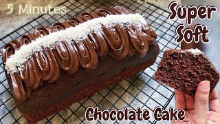 Best Chocolate Cake Recipe | How To Make Moist Chocolate Cake Recipe| Easy Recipe | No Beater!