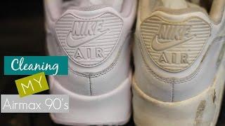 Sneaker Prep Cleaning With Easy Cleaner For Painting | My Very FIRST Customs sneak peek | ASLYARTR