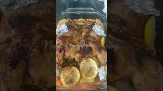 Roasted chicken  #food #arabiancuisine #cooking #arabicfood #uae #baking #recipe