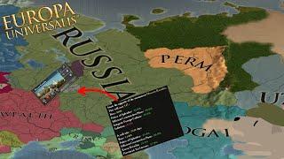 Modded EU4: This is what happens if you do not have a minimum cost. Instant build Monuments!