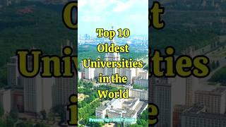 The 10 Oldest Universities in the World and Their Amazing Histories and Established Etc | DSRTTV