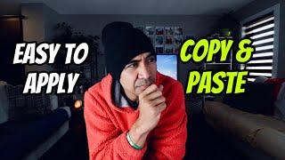 CANADA JOB APPLICATION TIP | COPY AND PASTE JOB APPLICATION