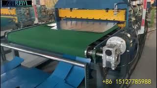 CTL Cut to length with slitting line for steel coil