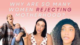 Why Are So Many Women REJECTING Motherhood? | TikTok Childfree By Choice Commentary