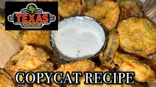 How To Make Fried Pickles | Texas Roadhouse Copycat Recipe |GAMEDAY Recipe