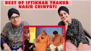 Indian reaction to Best of Iftkhar Thakur, Nasir Chinyoti, Komal Naz - PAKISTANI DRAMA COMEDY CLIP